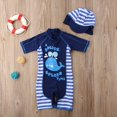 thumbnail image 1 of Maillot de Bain Garçon Fille une Pièce maillot Dermoprotecteur Costumes Manches Courtes, 1 of 5