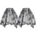 thumbnail image 1 of 2Pcs Halloween Lamp Shade Cover Decoration Black Spider Web Lampshades Cover, 1 of 4