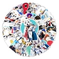 thumbnail image 1 of Pegatinas Gintamas Anime Cartoon, 50 unidades, PVC, impermeables, 1 of 3