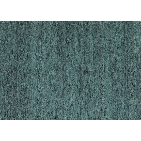 Ahgly Company Indoor Rectangle Abstract Turquoise Blue Modern Area Rugs, 2' x 3'