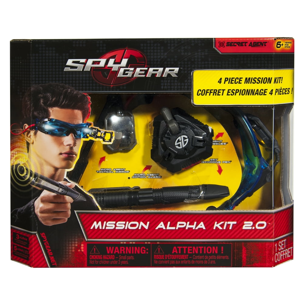 Spy Gear Mission Alpha Set Walmart Walmart