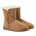 thumbnail image 1 of Kirkland Signature Ladies Genuine Sheepskin - Shearling Lining - Zipper Boots for Women, 1 of 5