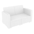 thumbnail image 2 of Compamia Monaco Causeuse d'Extérieur Blanche avec Coussin, 2 of 7