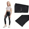 thumbnail image 7 of GYRATEDREAM Kids Girls Dance Pants Gymnastic Shiny Metallic Dance Leggings Skinny for Performances 4-14 Years, 7 of 7