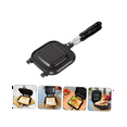 thumbnail image 4 of Sandwich Skillet Bread Loaf Pans for Baking Egg Cookers Cookware Double Pie Iron Toaster Sandwich Maker, 4 of 5