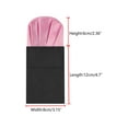 thumbnail image 3 of INSPIRE CHIC Men's Pre-Folded Polka Dots Round Pocket Square On Card for Suit Handkerchief Pink One Size, 3 of 4