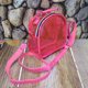 thumbnail image 4 of Bolso De Hombro Bolso Bolso bandolera transparente Mujer Mini Jelly Clear Phone Purse (Rose Red), 4 of 5