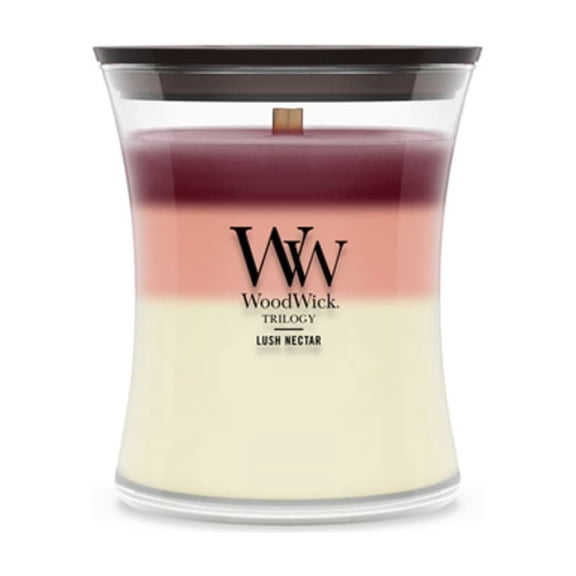 WoodWick Lush Nectar Medium Hourglass Candle
