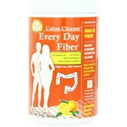 Colon Cleanse Every Day Fiber Powder, Orange, Sugar Free, 100% Natural, 9 OZ