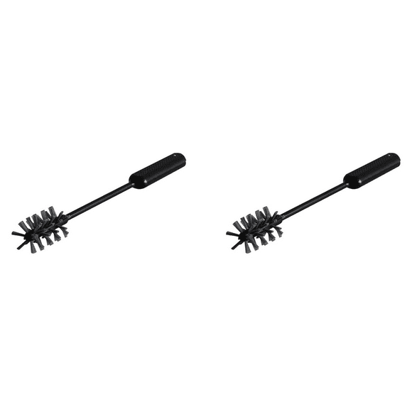 2X Water Tank Cleaning Brush Scrubber Tank Cleaning Brush for Mopper Floor Washing Machine Accessories,2 x Cleaning Brush,Black