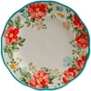 The Pioneer Woman Vintage Floral 12-Piece Dinnerware Set, Teal