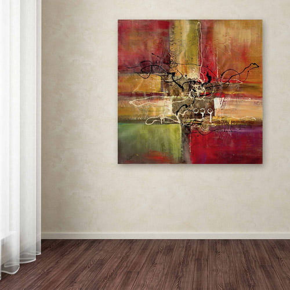 Trademark Fine Art "Round and Round" Canvas Art by Ricardo Tapia