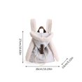 thumbnail image 5 of Giaone Professional Rabbits Ear Shaped Book Bag Korean Streetwear Design Roomy Main Pocket Practical Cloth Backpack, 5 of 20