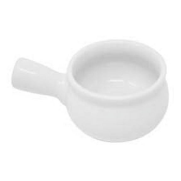 Vikko Soup Bowls, Set of 2 Soup Bowls with Handles, 10 Ounce,Microwave Safe, French Onion Soup Crocks Oven Safe, Porcelain Soup Bowls