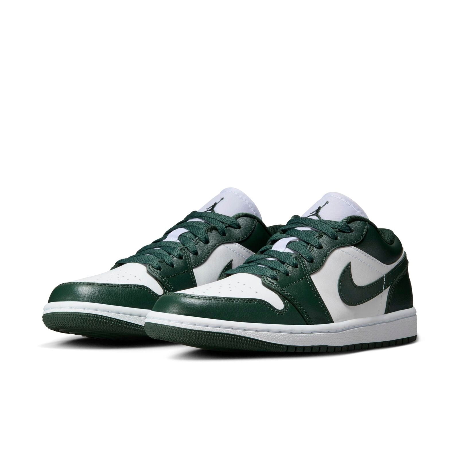 Women's Jordan 1 Low White/Galactic Jade (DC0774 113) - 5