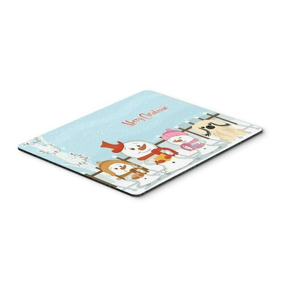 Carolines Treasures  Merry Christmas Carolers Pekingnese Cream Mouse Pad - Hot Pad or Trivet