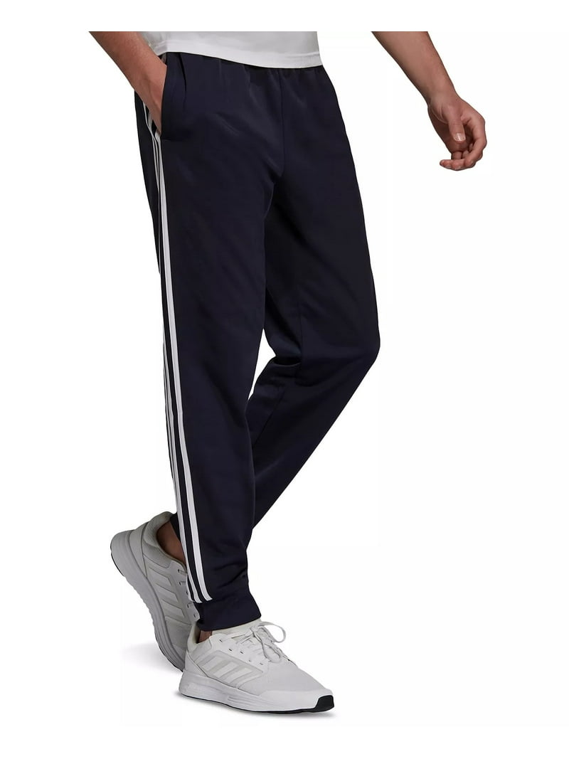 Adidas LEGEND INK/WHITE Men's Tricot Jogger Pants, US Large Adidas LEGEND INK/WHITE Men's Tricot Jogger Pants, US Large
