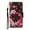 Floral Red Heart, variant on TECH CIRCLE Cute Cartoon PU Leather Case for iPhone 17 Pro - Flip Wallet Case with Wrist Strap, 2 Card Slots and 1 Cash Pocket, Protective, Slim Fit and Lightweight, Sunflower