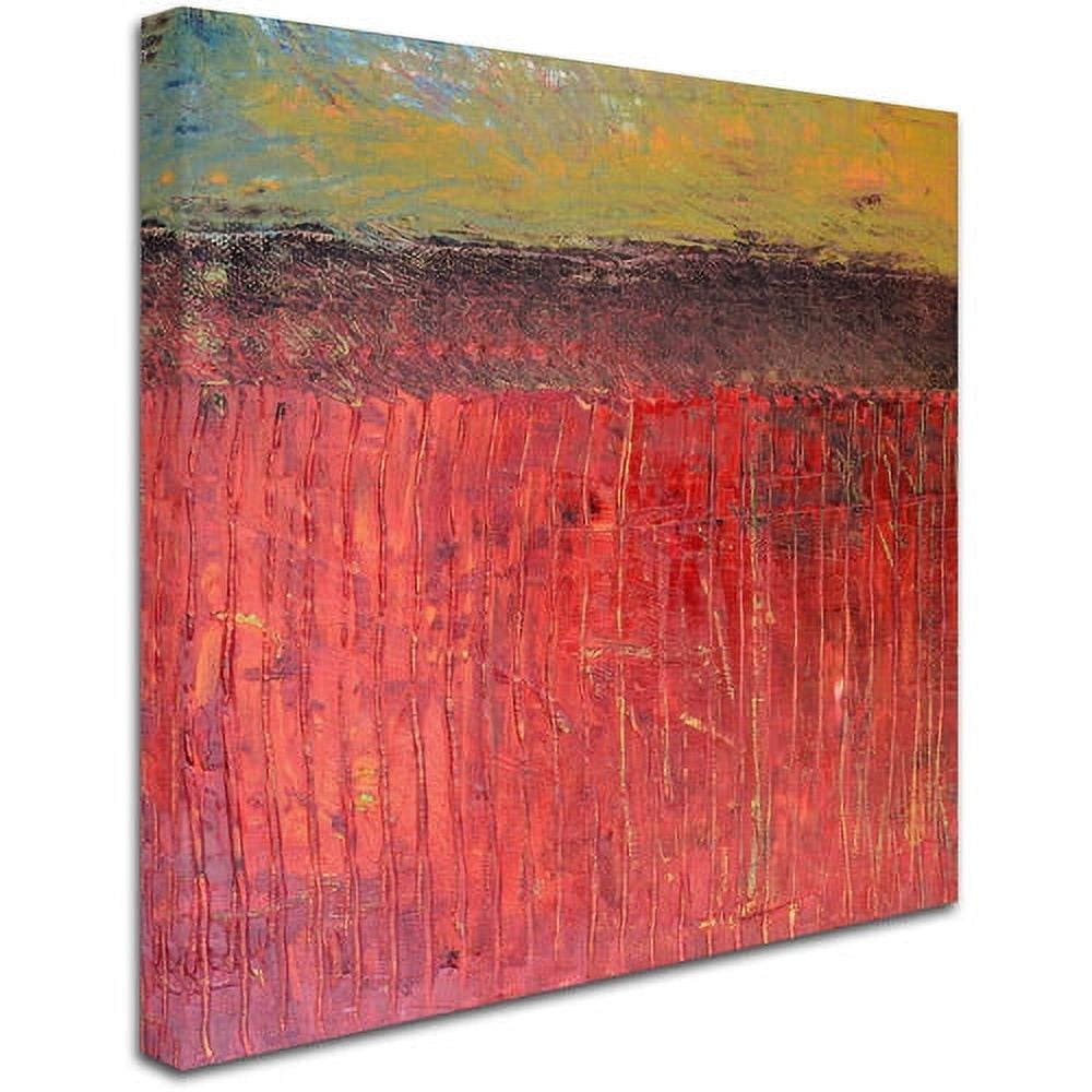 Trademark Fine Art "Highway Series Cranberry Bog" Canvas Art by Michelle Calkins