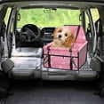 thumbnail image 6 of IGEED Dog Car Seat,Pet Car Bag Cats and Dogs Safe and Comfortable To Sit,Water Proof Seat Cushion Car Hanging Bag,Pet Travel Bed Small Dog Car Back Seat for Dog Car Seat Bed, 6 of 7