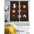 thumbnail image 4 of Sheer Curtains 72 Inches Long 2 Panels Set, Window Sheer Curtains for Living Room/Bedroom, Light Filtering Rod Pocket Curtain 52''x72''x2, 4 of 8