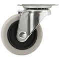 thumbnail image 2 of TITAN 3" TPR Swivel Plate Caster Wheel, 110 lb. capacity (1 Pack), 2 of 4