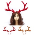 thumbnail image 2 of Serre-Tête de Noël Mode Grand Corne de Renne Bandeau Accessoire Photo, 2 of 6