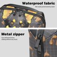 thumbnail image 4 of Pixel Dog Travel Case Charger Pouch Hard Drive Bag Cable Organizer Desk Cord Travel Organizer Waterproof Oxford Fabric Electronic Digital Accessories Storage Bag Black 5.9x9.44x3.14 in, 4 of 6
