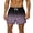 Light Purple@GC@, variant on CONZONE Mens Swim Trunks Elastic Waist Drawstring Summer Shorts for Men Patchwork Leopard Lightweight Loose Fit Vacation Beach Shorts With Pockets