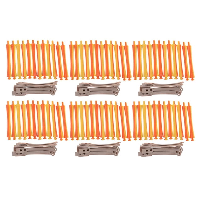 Tachiuwa 72 Pcs/set Perm Curling Rod Keriting Penggelek 16Mm Tiada Haba Perming
