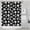 Black White Tiny, variant on Purple Sun Moon Cloud Star Pattern Shower Curtain 36"x72" ,Bathroom Decorative Shower Curtains Set with 12 Hooks,Modern Waterproof Washable Shower Curtain