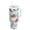 Watercolor Red Bar Pattern, variant on 40 oz Insulated Stainless Steel Tumbler Double Wall Stainless Steel Tumbler with 2-Way Drinking Watercolor Snowman and Red Barn