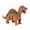 Brown, variant on Mechanical Dinosaur Toy - Walking Roaring Dinosaur Model with Sound, Interactive Prehistoric Animal Toy for Kids Age 3-10, Dinosaur Figure Toy Gift, Battery Operated Dino Toy