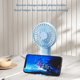 thumbnail image 5 of Mini ventilador portátil Ventilador de carga USB de mano Refrigerador de ajuste de 3 velocidades (Azul) Tmvgtek Libre de BPA, 5 of 8