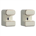 thumbnail image 1 of 2X Dispensador Automático de Pasta de Dientes, Dispensador de Pasta de Dientes Eléctrico Montado en la Pared para Niños y Adultos, Dispensador de Pasta de Dientes Beige, 1 of 5