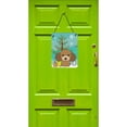 thumbnail image 2 of Carolines Treasures BB1628DS1216 Christmas Tree And Chocolate Brown Poodle Wall and Door Hanging Prints, 2 of 2