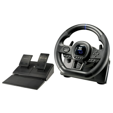 Subsonic SV650 Racing Steering Wheel with Pedal and Paddle Shifters for Xbox Series