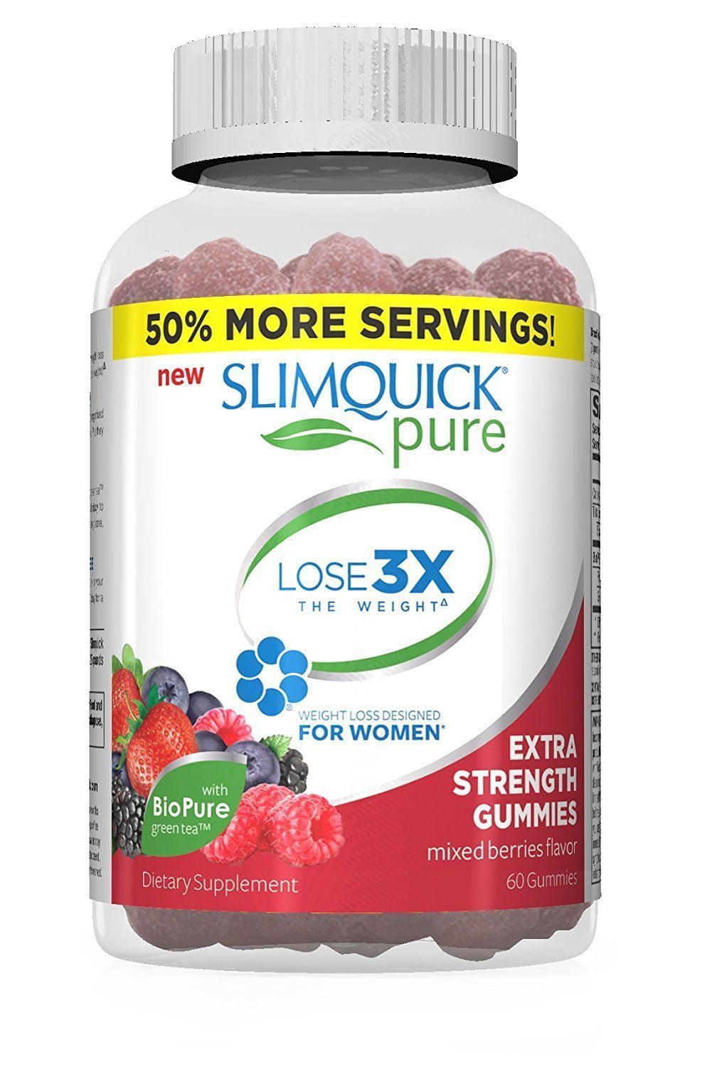 Slimquick Pure New Extra Strength Gummies Dietary ... Slimquick Pure New Extra Strength Gummies Dietary ...