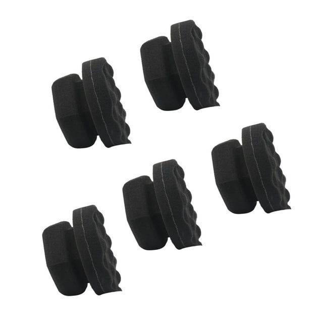 5 Uds Almohadilla de Pulido de Esponja de Coche Negra Suave Almohadillas de Pulido de 8 Cm
