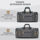 thumbnail image 5 of Bolsa de lona Gonex de 50 litros ampliable para viajes, color gris, 5 of 6