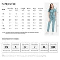 thumbnail image 6 of VIAOLI Zipper Scrubs for Women Set Work Utility Modern Nursing Uniform Athletic Healthy Beauty Wear Elastic Suit 8 Pockt, 6 of 6