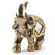 thumbnail image 1 of Estatua de elefante verde de la suerte Feng Shui, escultura, figurita de riqueza, regalo, decoración del hogar (M), 1 of 15