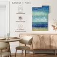 thumbnail image 5 of Elephant Stock Beach Horizon Ii Wall Art - Vertical Canvas Wall Art - Living Room Wall Decor - Abstract Canvas - Blue And Orange Decor By Tim O'toole - 8" x 12", 5 of 8