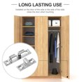6 Pcs Spring Lock Closet Catch Cupboard Lock Hardware Latch