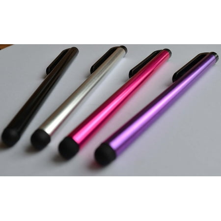 Fiber Barrel Home Depot CABLE TIE + (Black, Silver, Purple, Pink) ULTRA / SILM / ACCURATE / FINE POINT / THINNER BARREL (4 in 1 Bundle Combo Pack) Capacitive Stylus/styli.., By Bargains Depot Ship from US ()