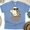 CarolinaBlue, variant on Zero Sheet Given Ghost T-Shirt | Funny Unisex Spooky Outfit, Black, Size XL