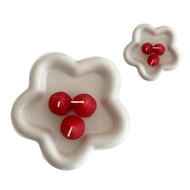 UUBLKH INS Cuencos Plato for Frutas, Plato de Pan, Ensalada, Platos de Postre, Cerámica Resistente y Apilable, Juego de 2 Cuencos de Cerámica, Suministros de Cocina