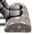 thumbnail image 3 of Abstract Foot Rest, Mandala Forms in Geometric Modern Vintage Persian Culture, Non-Slip Backing Adjustable Ergonomic Memory Foam Leg Support for Office, Warm Taupe Charcoal Grey, by Ambesonne, 3 of 5