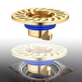 thumbnail image 2 of Stainless Steel Floor Drain Sticker Universal Odor Control Core Artifact for Bathroom Balcony and Sewer Floor Drain Durable Core Accessory for Floor Drain System, 2 of 7