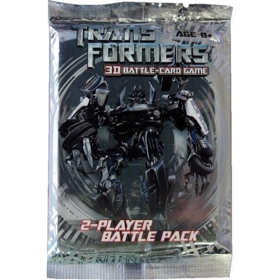 Transformers 3D Battle - Card Game Two-Player Battle Pack (1 Pack)